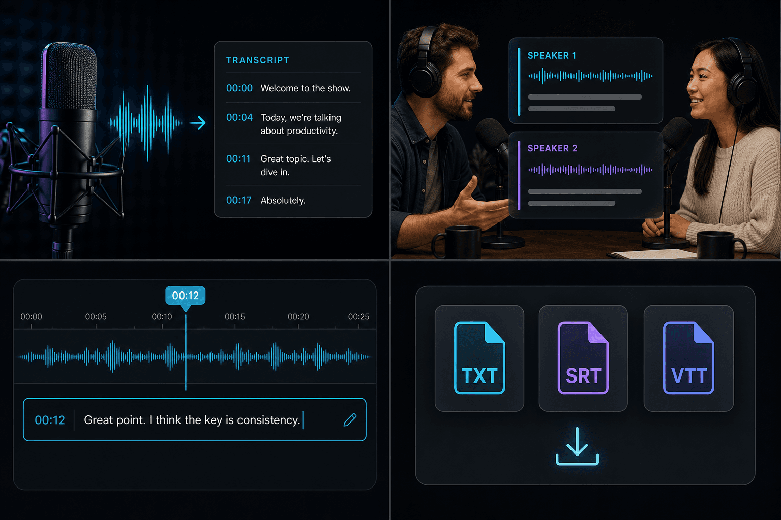 Podcast production