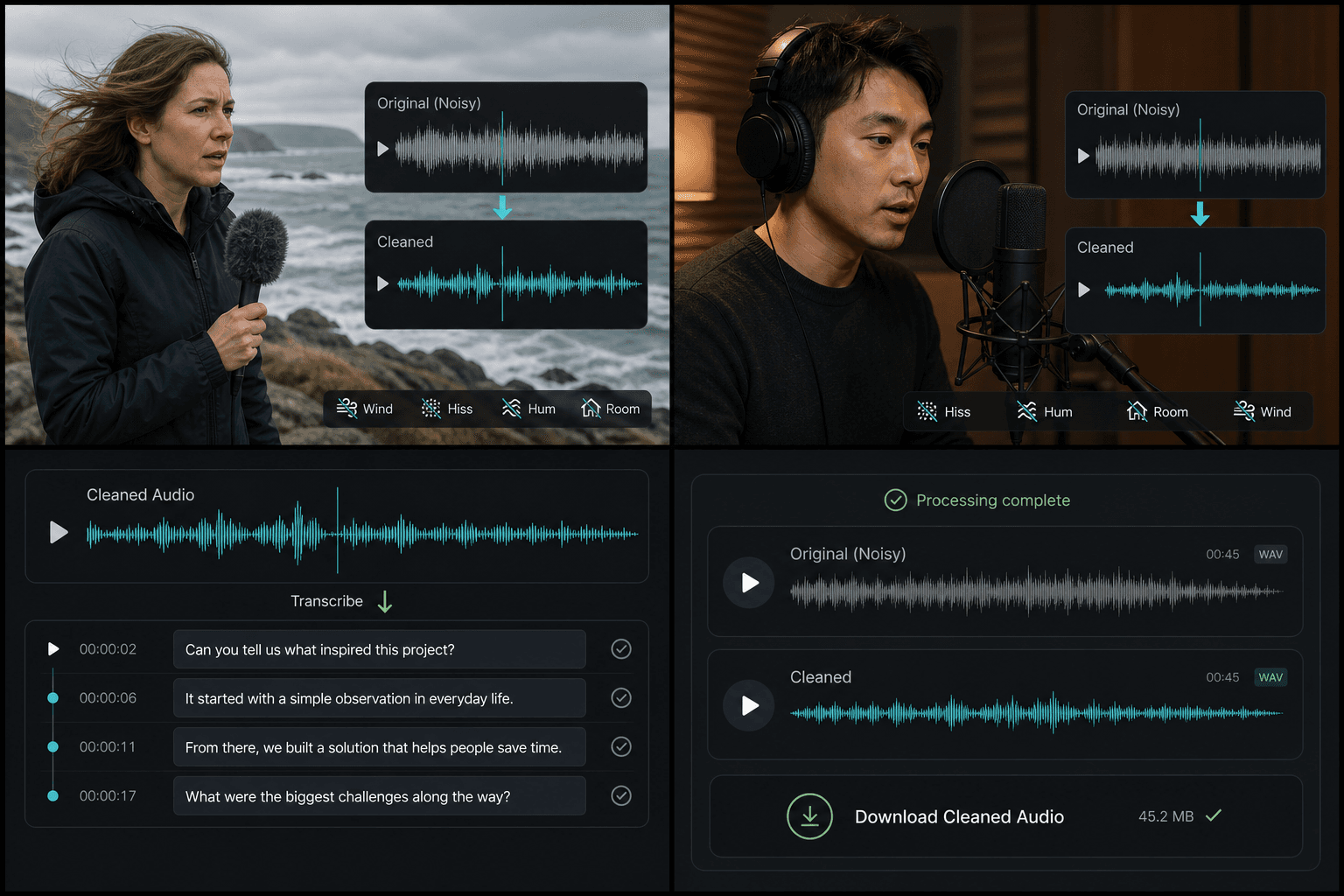 Audio & voice