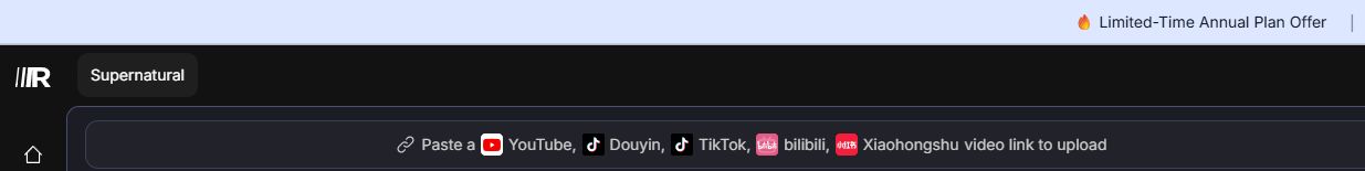 Voice and music controls in the Video Recap workspace